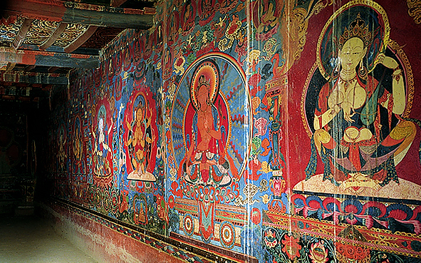 扎达县托林寺壁画
