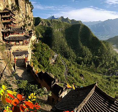 邯郸市-涉县-索堡镇-娲皇宫|北朝石刻|明清建筑群|国家级风景名胜区