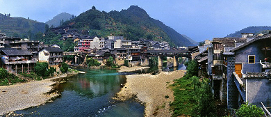 湘西州-龙山县-洗车河镇（风雨桥）风景旅游区