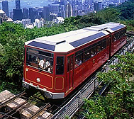 香港-中西区-山顶·观光缆车