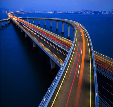 青岛市-胶州湾|青岛海湾大桥