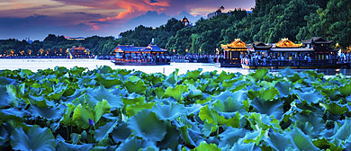 杭州市-西湖区-湖滨公园·钱塘门（古钱塘门遗址·圣塘闸）游船码头