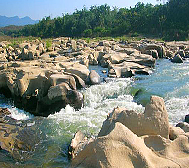 海南省-琼中县-万泉河|乘坡河谷|石臼群