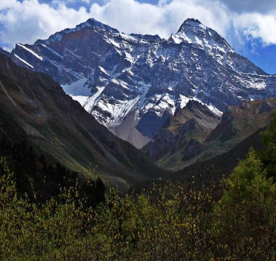 阿坝州-松潘县-黄龙乡-雪宝顶（岷山主峰·5588米）风景旅游区