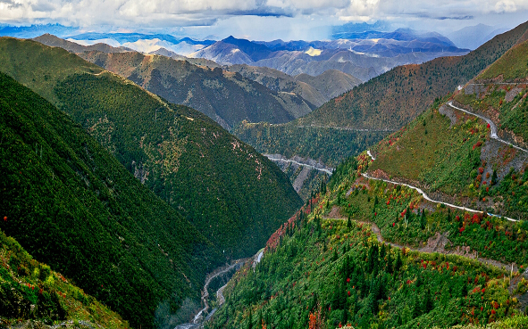 甘孜州-雅江县|理塘县-剪子弯山（垭口·4659米）风景区