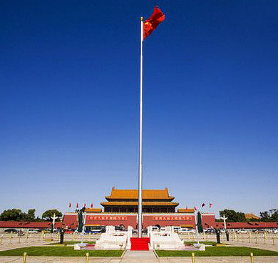 北京市-东城区-天安门广场·国旗台（天安门升旗仪式）