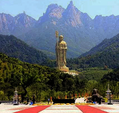 池州市-青阳县-九华大愿文化园（地藏王圣像）旅游区