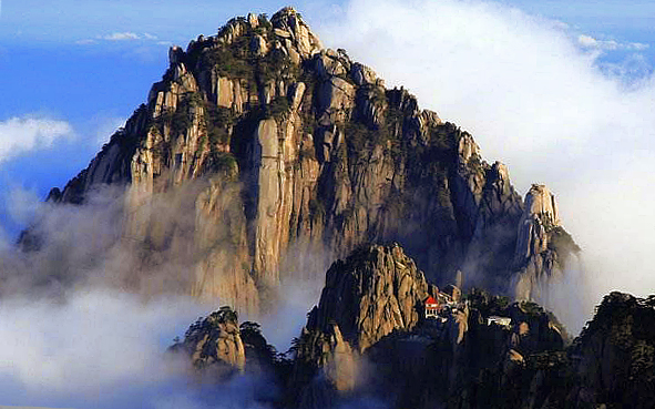 黄山市-黄山区-黄山·天都峰（1810米）风景区