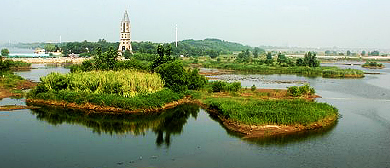 石家庄市-正定区-滹沱河生态湿地公园