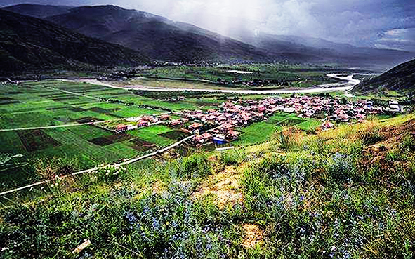 甘孜州-炉霍县-宜木乡-虾拉沱村·鲜水河国家湿地公园（鲜水河谷）风景旅游区