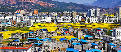 凉山州-越西县城-越城镇·越西河（滨河）风景区