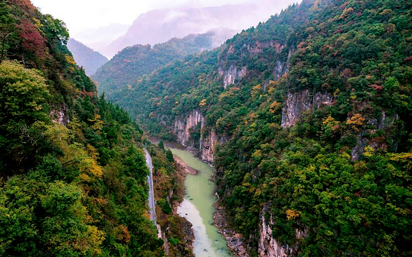 巴中市-通江县-诺水河镇-诺水河（溶洞·漂流）国家级风景名胜区|4A