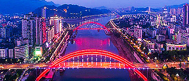 泸州市-合江县城-符阳街道·长江滨江（赤水河·习水河·长江交汇）风景区