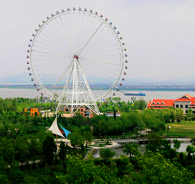 丹东市-振兴区-鸭绿江·国门湾（摩天轮）风景旅游区