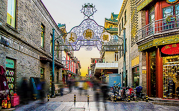 北京市-西城区-大栅栏步行街（|清-民|建筑群·中国历史文化街区）风景旅游区