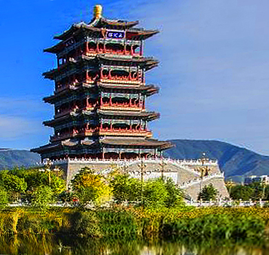 北京市-门头沟区-永定河公园·永定楼（观景台）风景旅游区