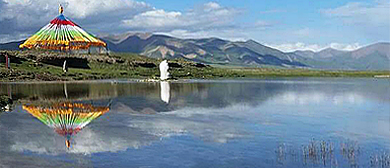 玉树州-治多县-珠姆故里·白海螺湖（银湖）风景区