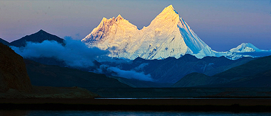 日喀则市-定日县-喜马拉雅·洛子峰（世界第四高峰·8516米）