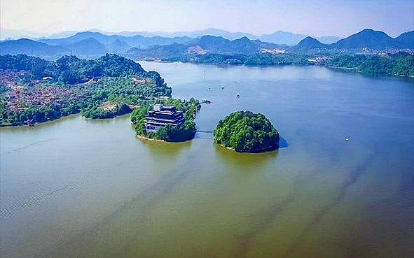 杭州市-临安区-青山湖（青山水库）国家水上森林公园