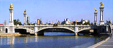 天津市-和平区-北安桥·海河（滨河）风景区