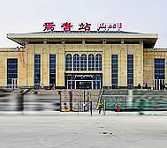 巴音郭楞州-焉耆县-焉耆站·火车站