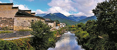 黄山市-祁门县-历口镇-历溪村·风景区