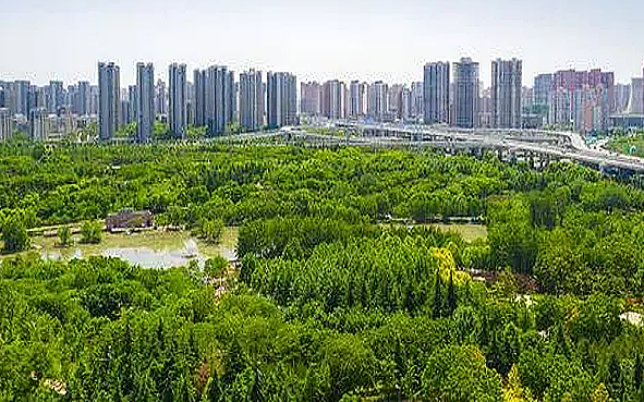 郑州市-中原区-郑州雕塑公园·西流湖生态公园