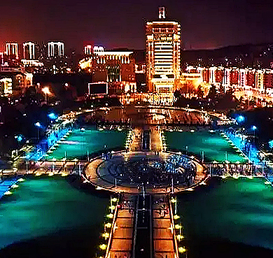 荆门市-东宝区-天鹅广场·天鹅湖公园