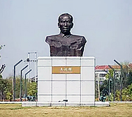 武汉市-蔡甸区-运铎公园·吴运铎像
