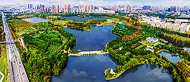 武汉市-硚口区-张毕湖公园·竹叶海公园
