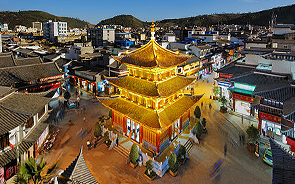 玉溪市-通海县城-秀山街道-通海古城（聚奎阁）风景旅游区