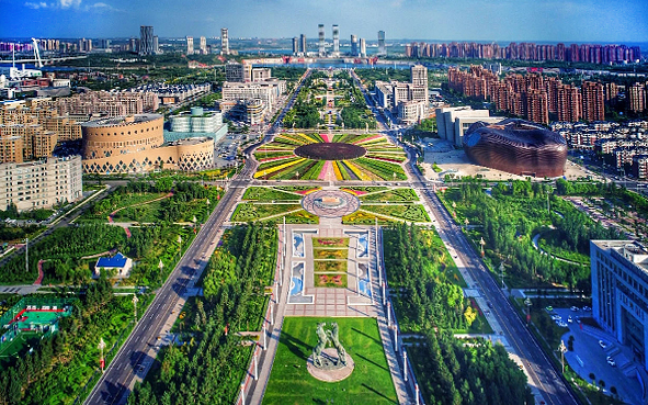 鄂尔多斯市-康巴什区-鄂尔多斯市政府·康巴什（成吉思汗广场·太阳广场）风景旅游区|4A