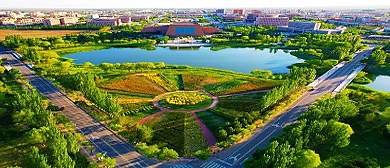 鄂尔多斯市-鄂托克旗-乌兰镇-鄂托克旗政府·广场