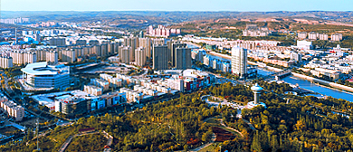 鄂尔多斯市-准格尔旗-薛家湾镇-准格尔旗政府·滨河公园