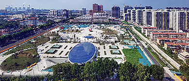 聊城市-茌平区-茌平区政府·广场